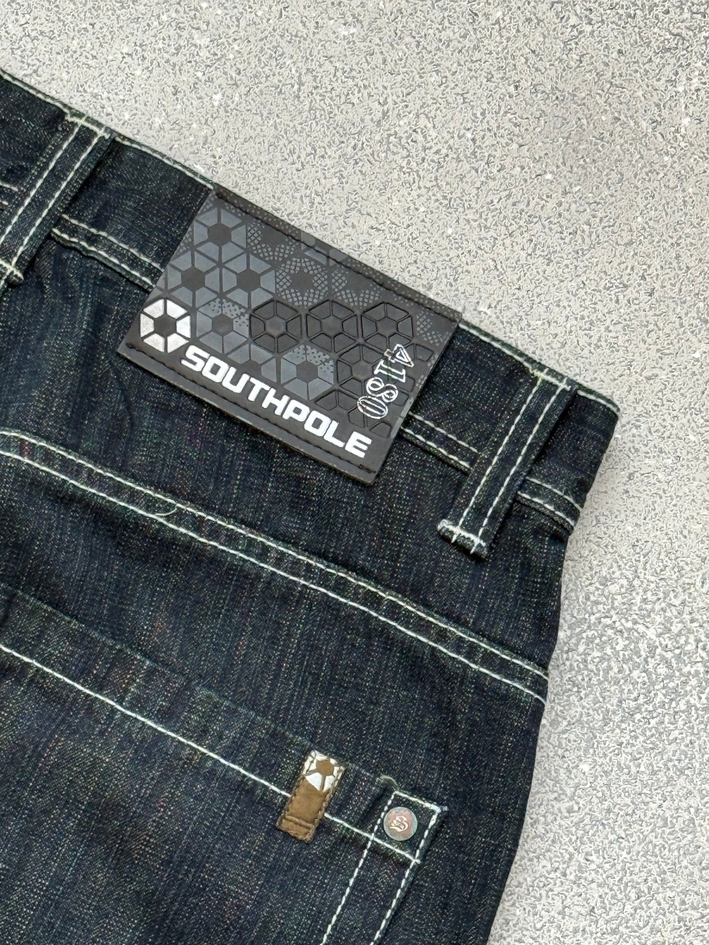 South Pole jeans brown tag (30)