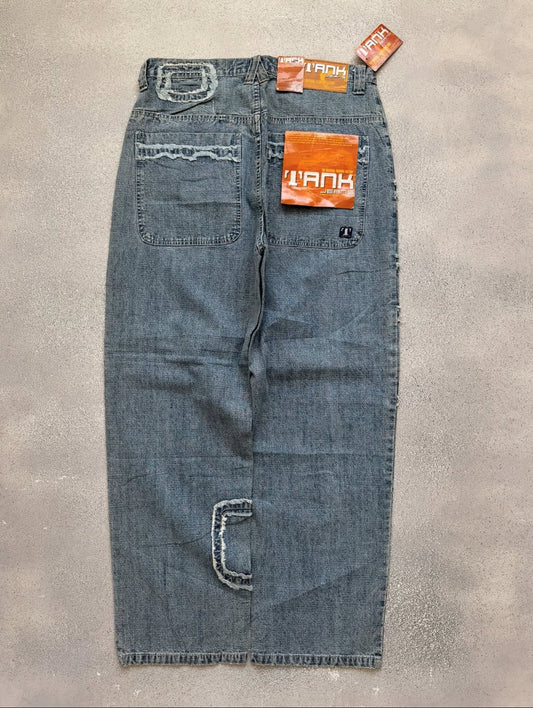 Tank Y2K jeans c/tags (34)