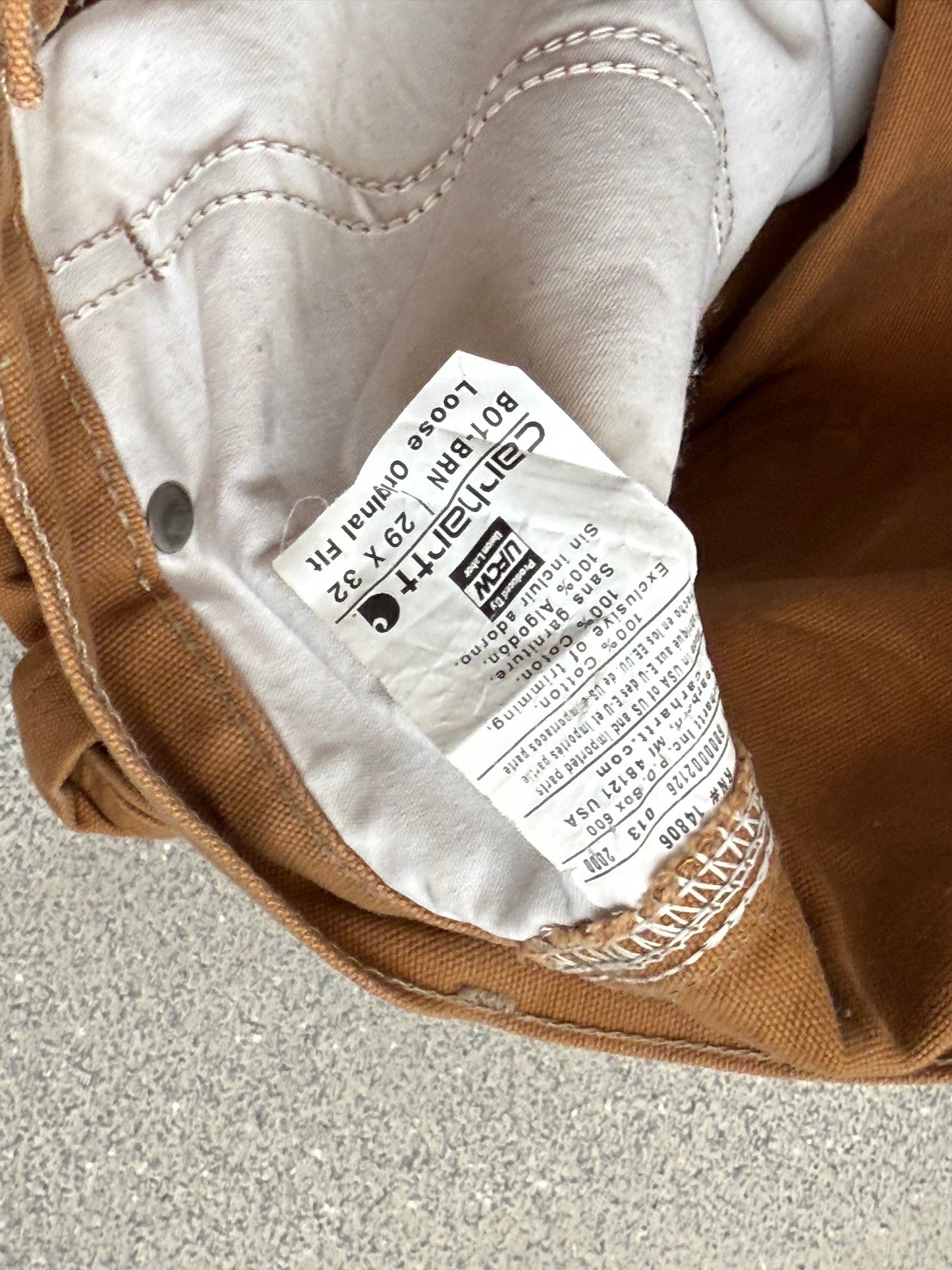 Carhartt double knee (29x32)