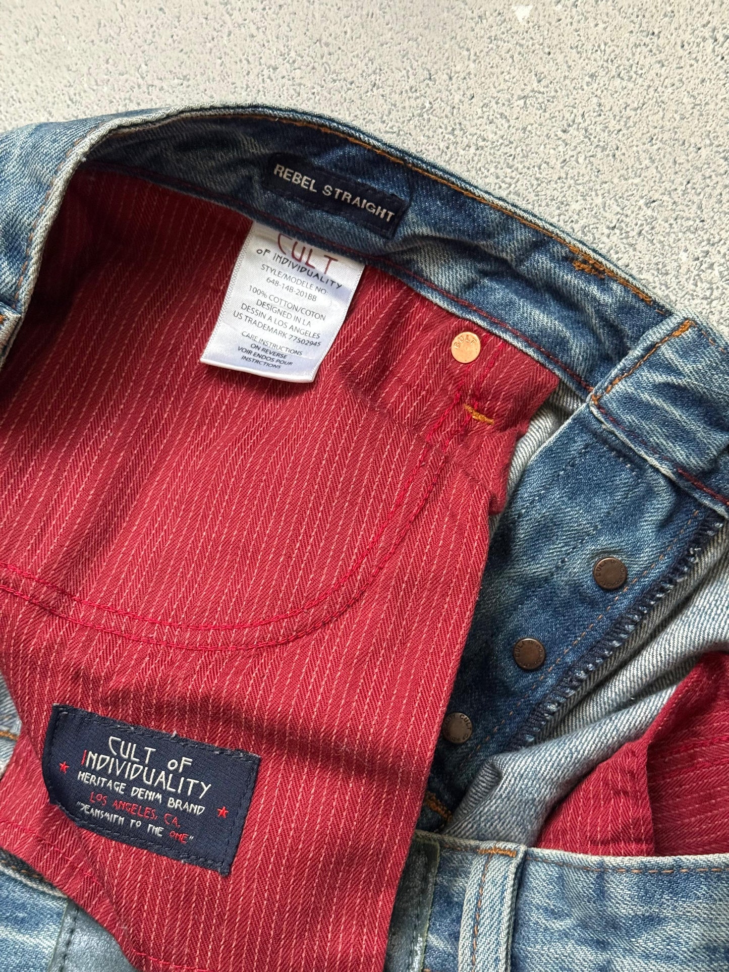 Cult of individuality Japanese Selvedge (34x34)