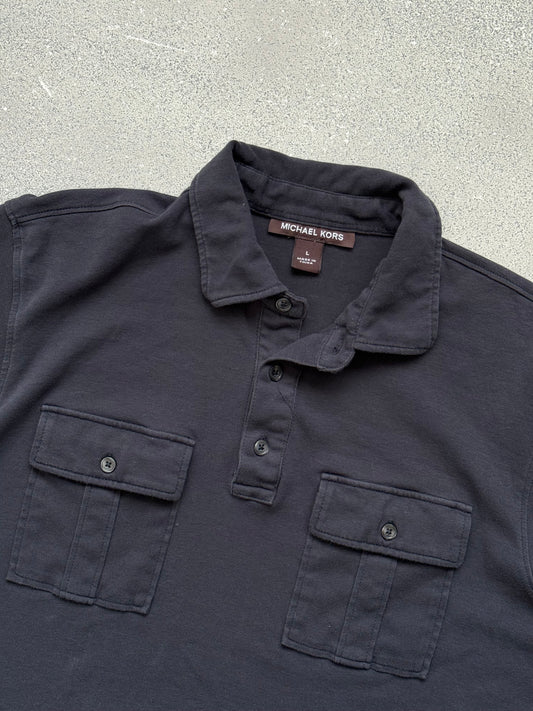 Michael Kors polo (L)