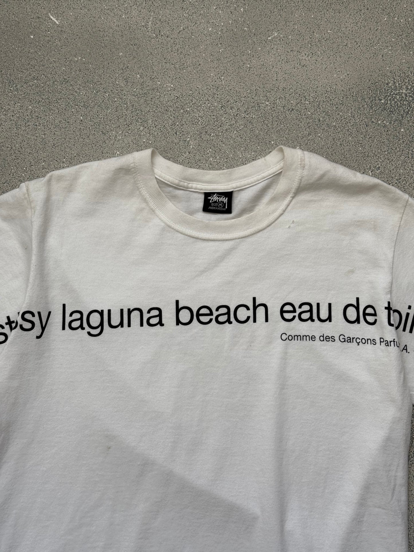 Stussy x CDG parfum tee