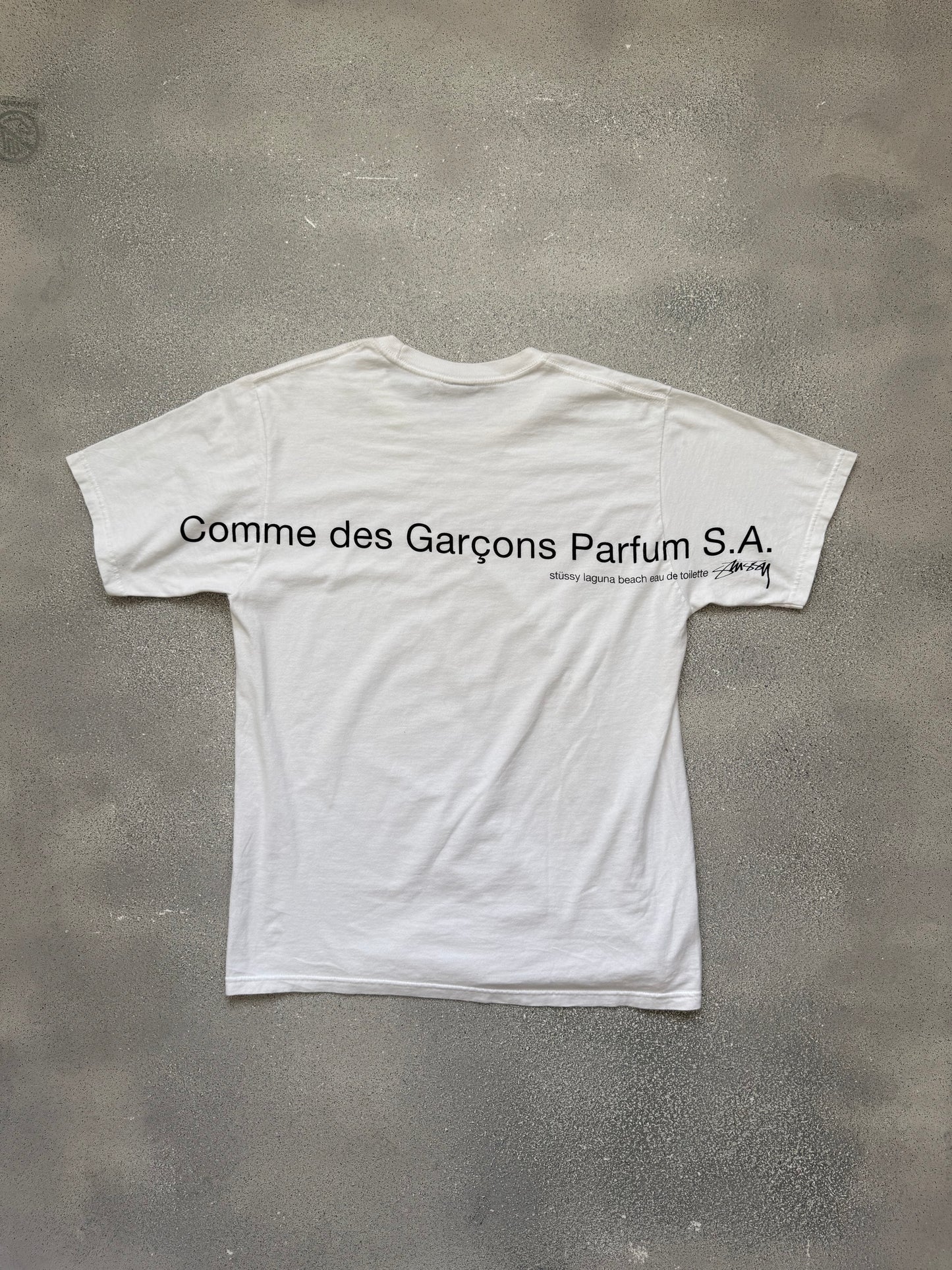 Stussy x CDG parfum tee
