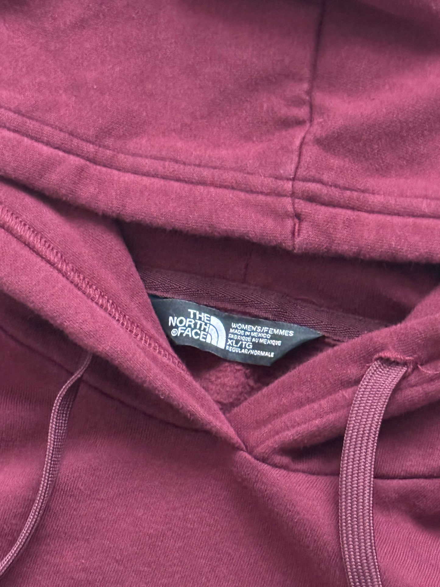 The north face hoodie (XL)