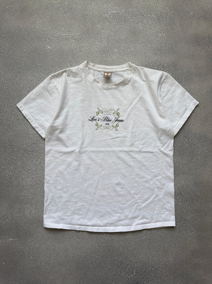 Levi’s blue jeans tee (M)