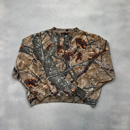 Ridge camo crewneck (XL)