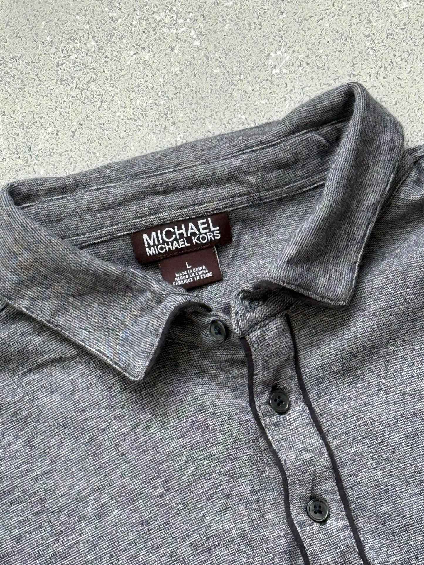 Michael Kors polo (L)