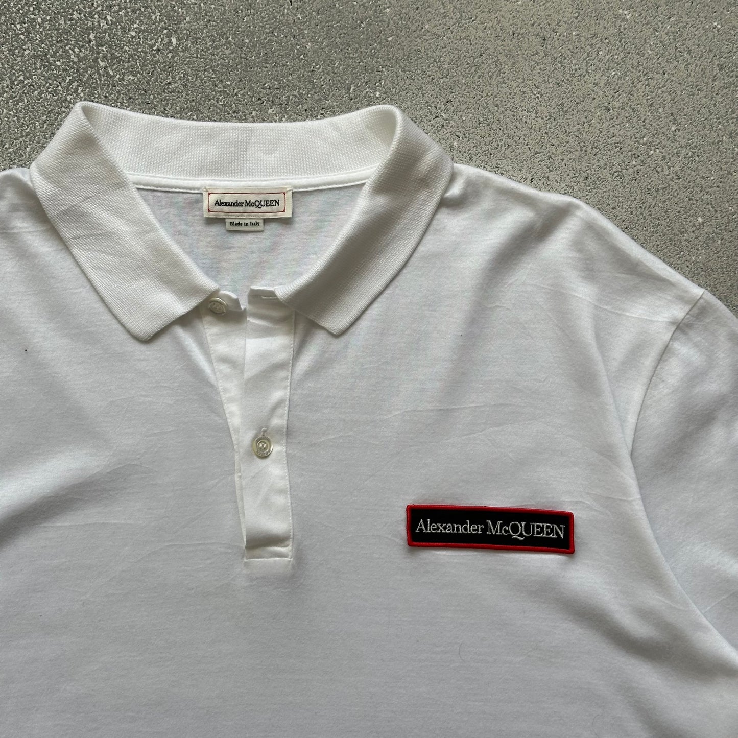 Alexander McQueen polo shirt (XL)