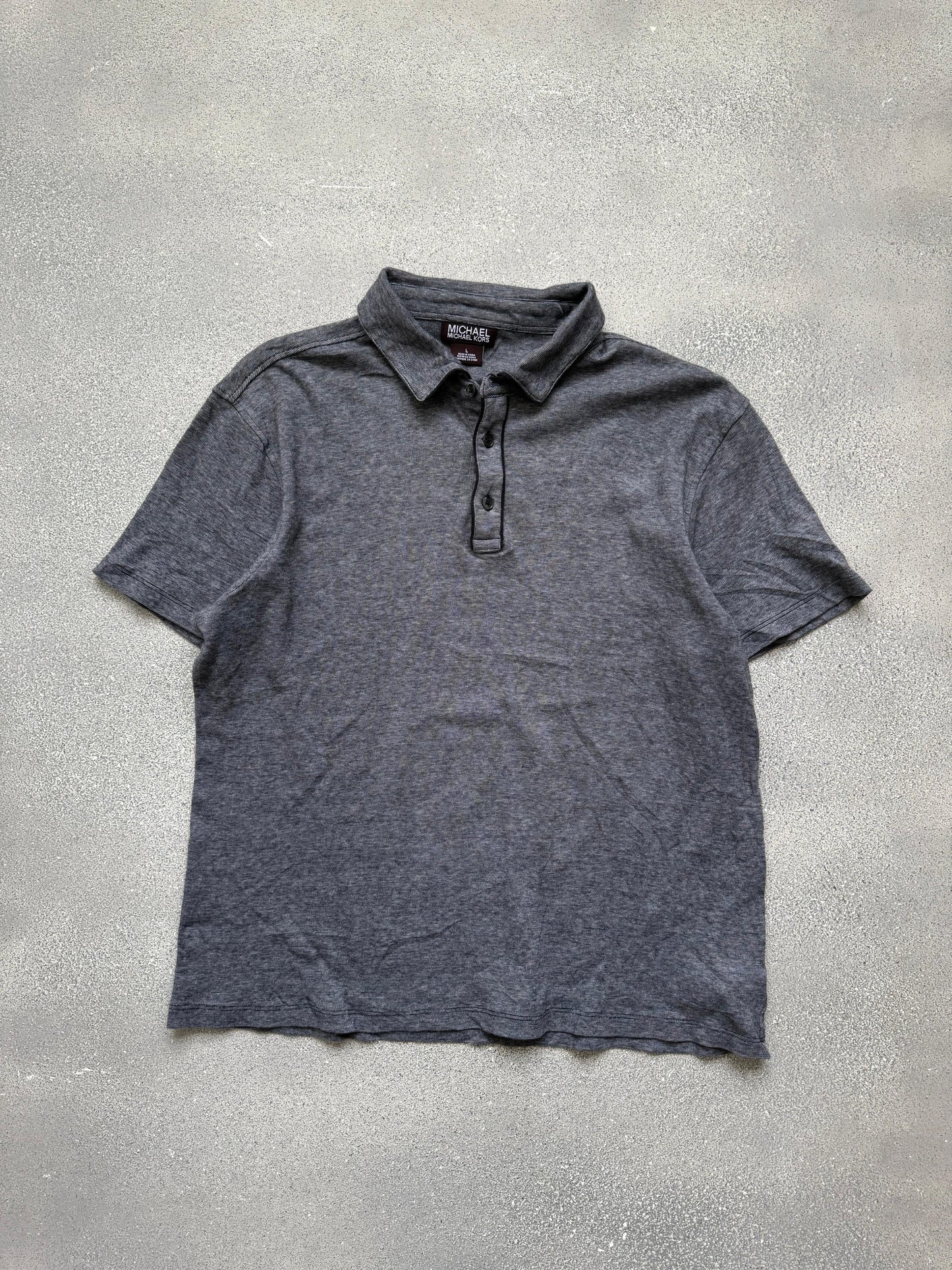 Michael Kors polo (L)