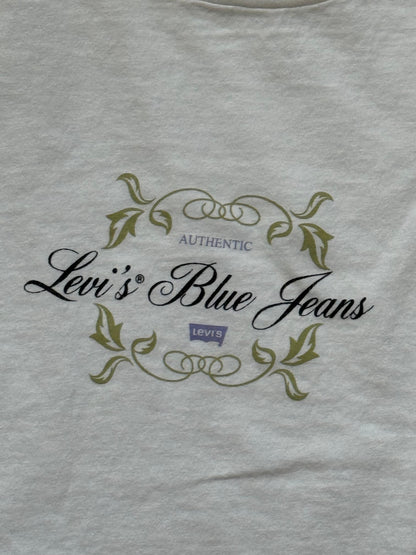 Levi’s blue jeans tee (M)