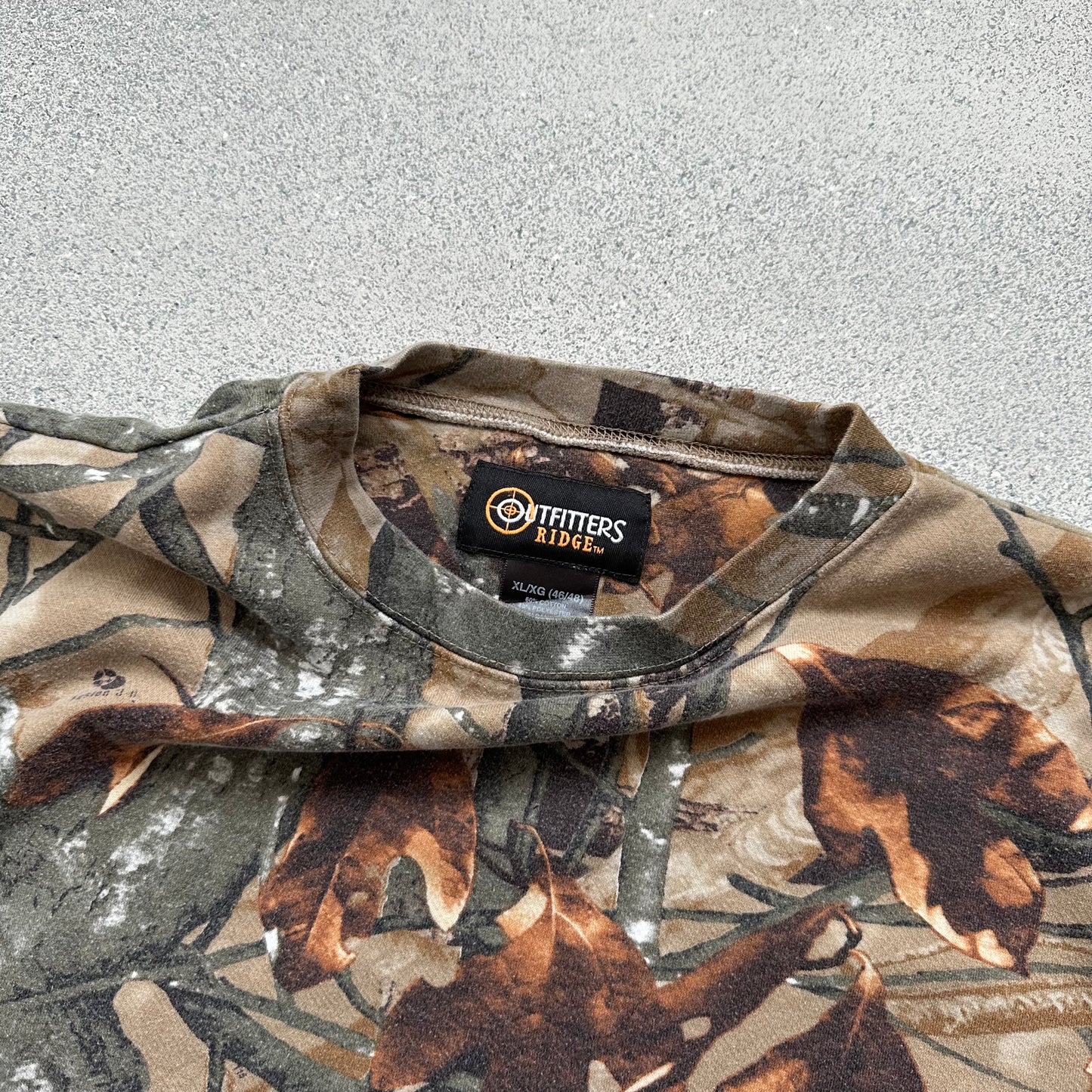 Ridge camo crewneck (XL)