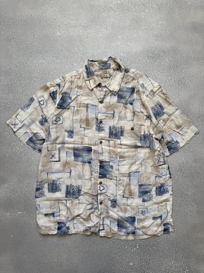 Batik vtg shirt (L)