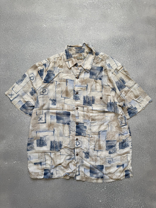Batik vtg shirt (L)