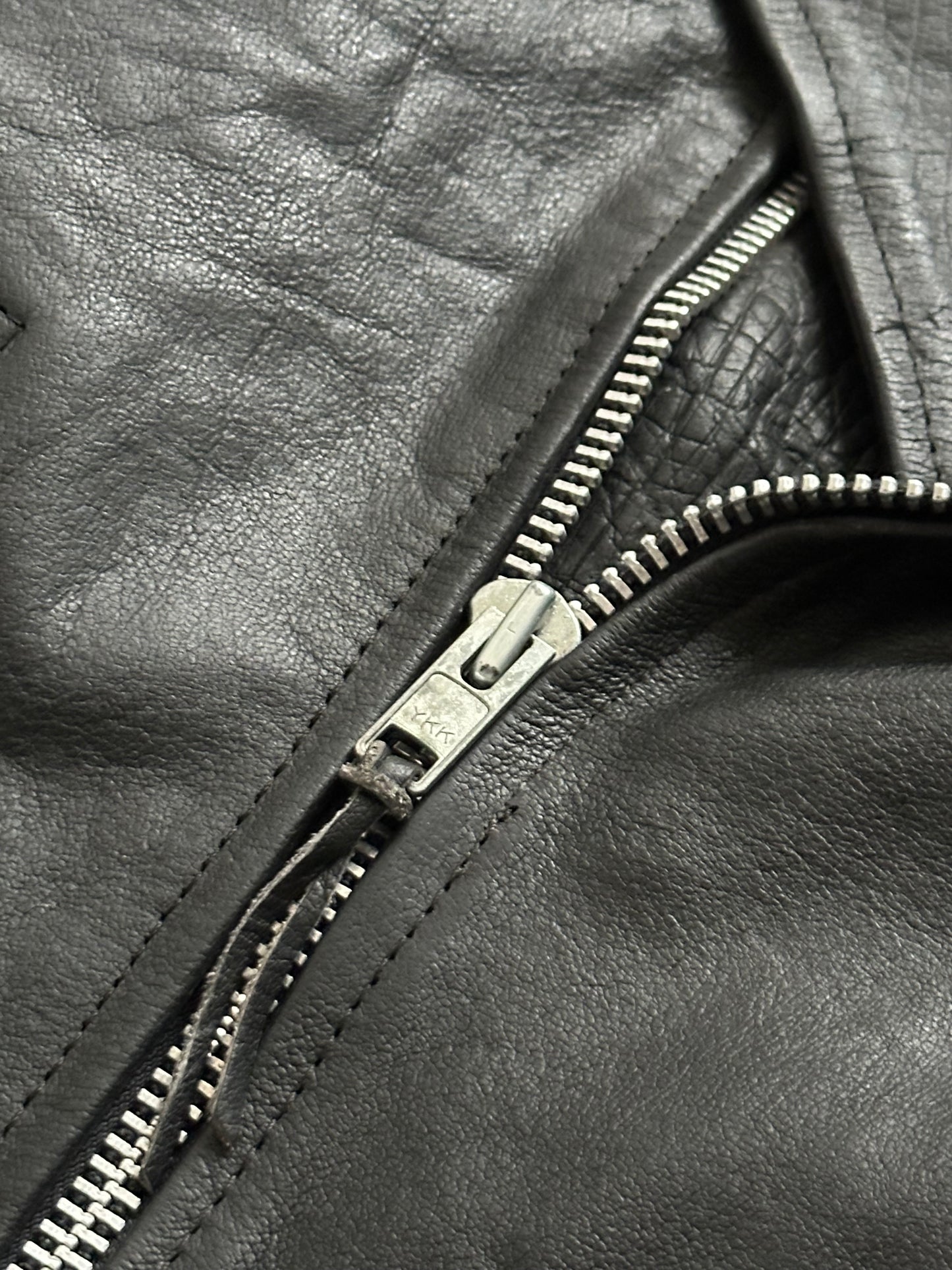 Protech vintage leather jacket (L)