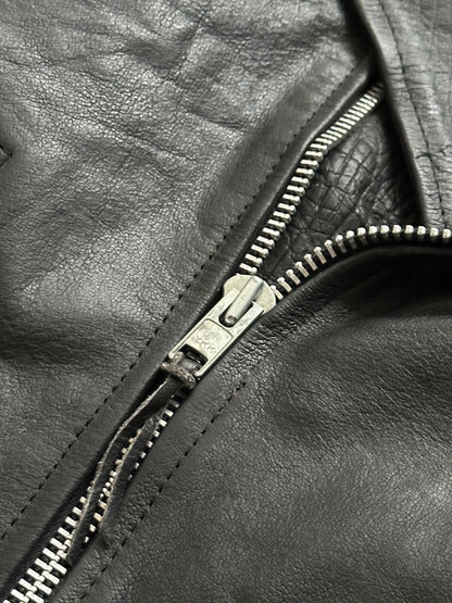 Protech vintage leather jacket (L)