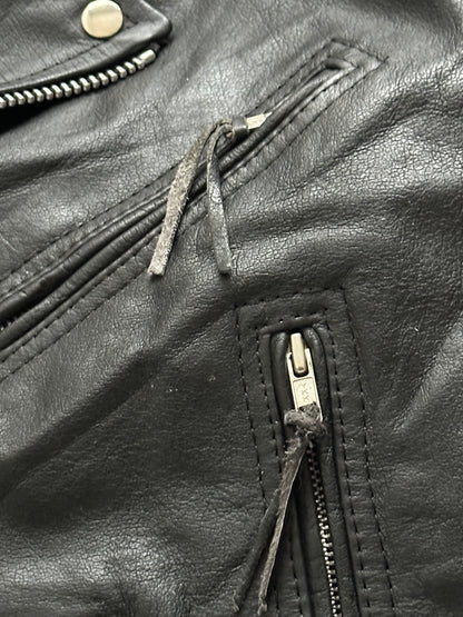 Protech vintage leather jacket (L)