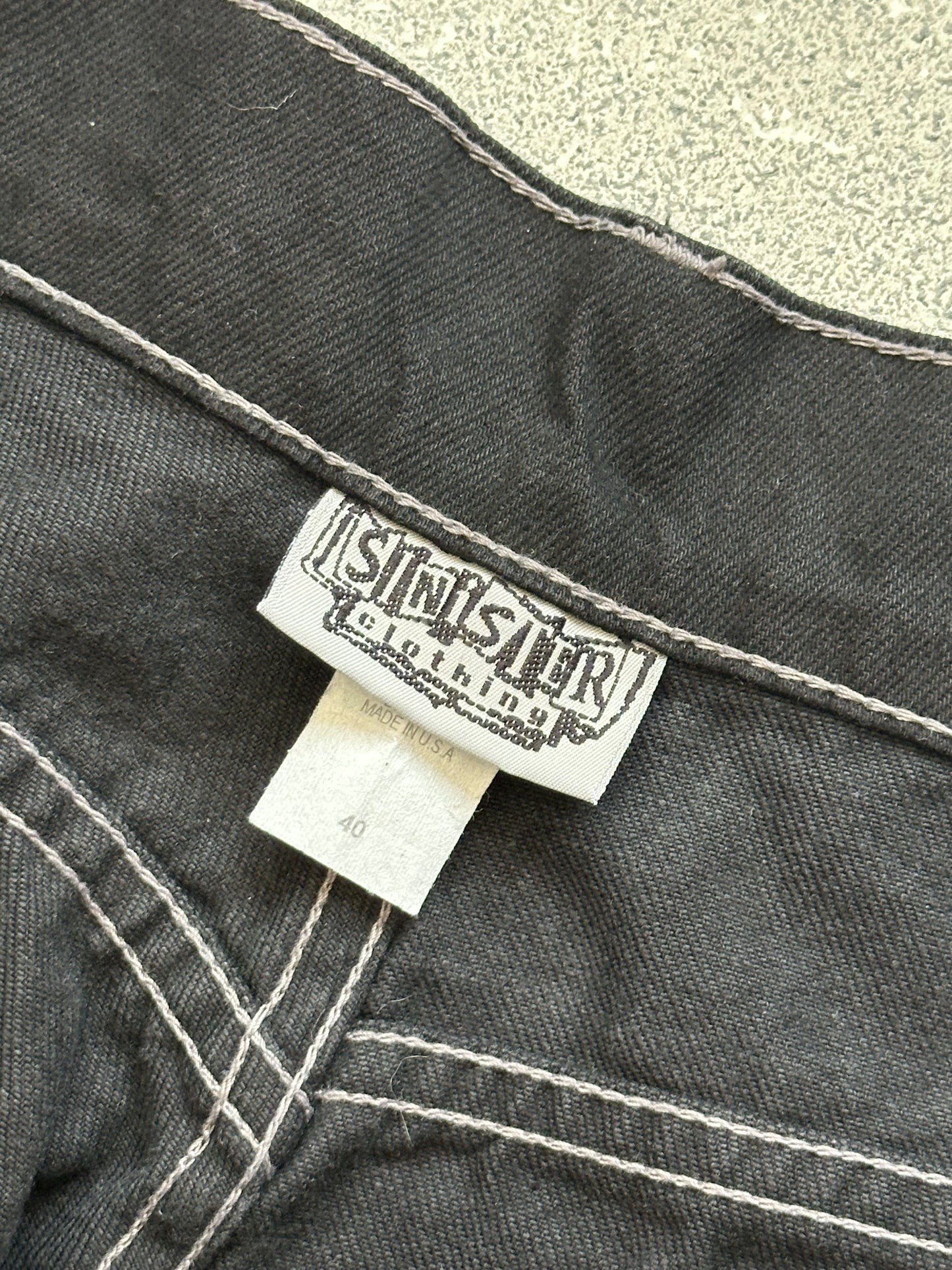 Sinister super baggy jeans deadstock (40)